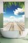 Preview: You and Me Duschrollo - Duschvorhang Rollo Deckenmontage